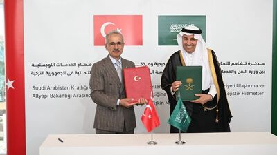 Türkiye ile Suudi Arabistan arasında ulaştırmada işbirliği