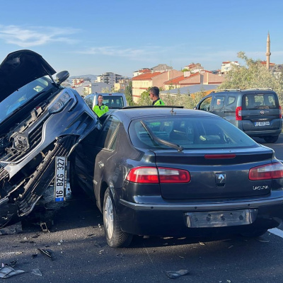 Nevşehir'de zincirleme kaza