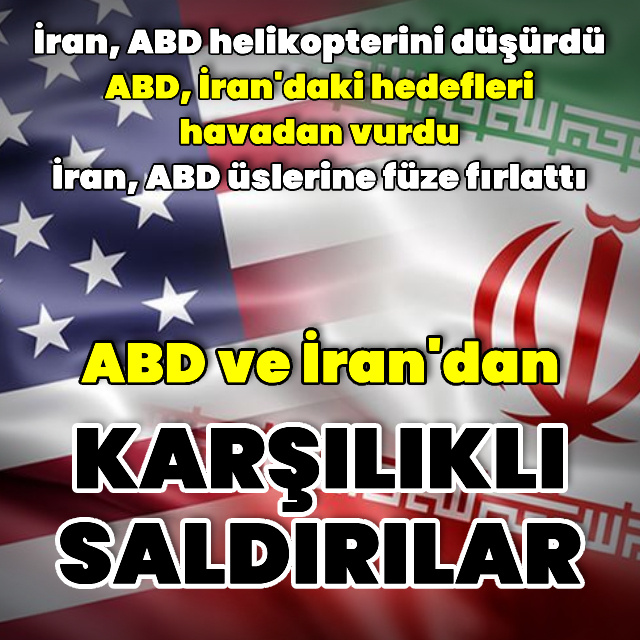 ABD ve İran'dan karşılıklı saldırılar