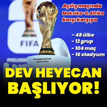 Dünya Kupası heyecanı başlıyor!