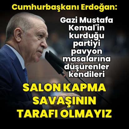 Cumhurbaşkanı Erdoğan'dan açıklamalar