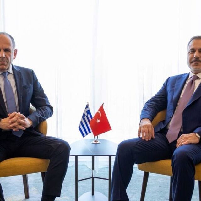 Bakan Fidan, Yunan mevkidaşı ile görüştü