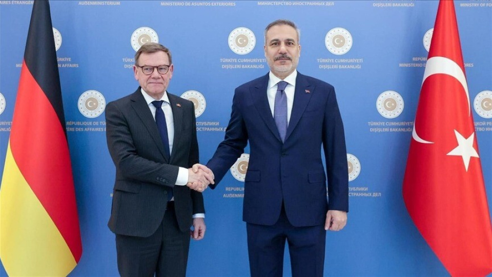 Bakan Fidan Almanyalı mevkidaşıyla görüştü