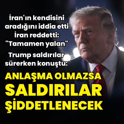 Trump: Anlaşma olmazsa saldırılar şiddetli şekilde sürecek