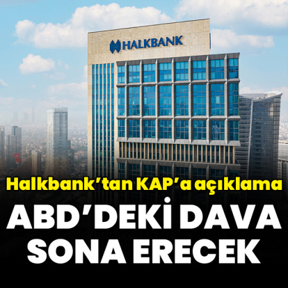 Halkbank'tan dava açıklaması