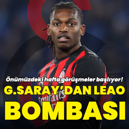 Galatasaray'dan Rafael Leao bombası!