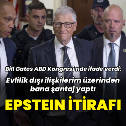 Bill Gates'ten Epstein ifadesi