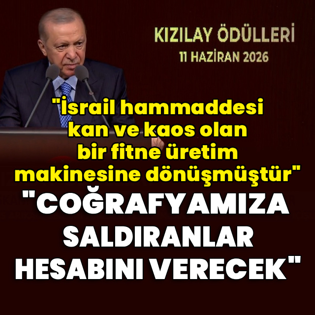 Cumhurbaşkanı Erdoğan'dan açıklamalar
