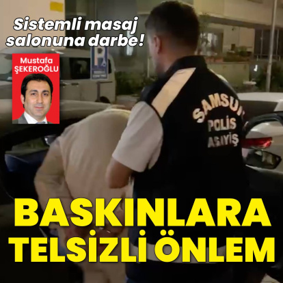 Fuhuş baskınlarına telsizli önlem!