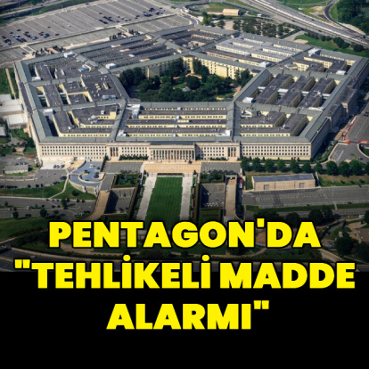 Pentagon'da "tehlikeli madde alarmı"