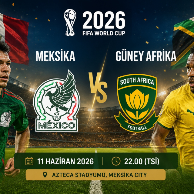 Meksika-Güney Afrika maçı canlı izle