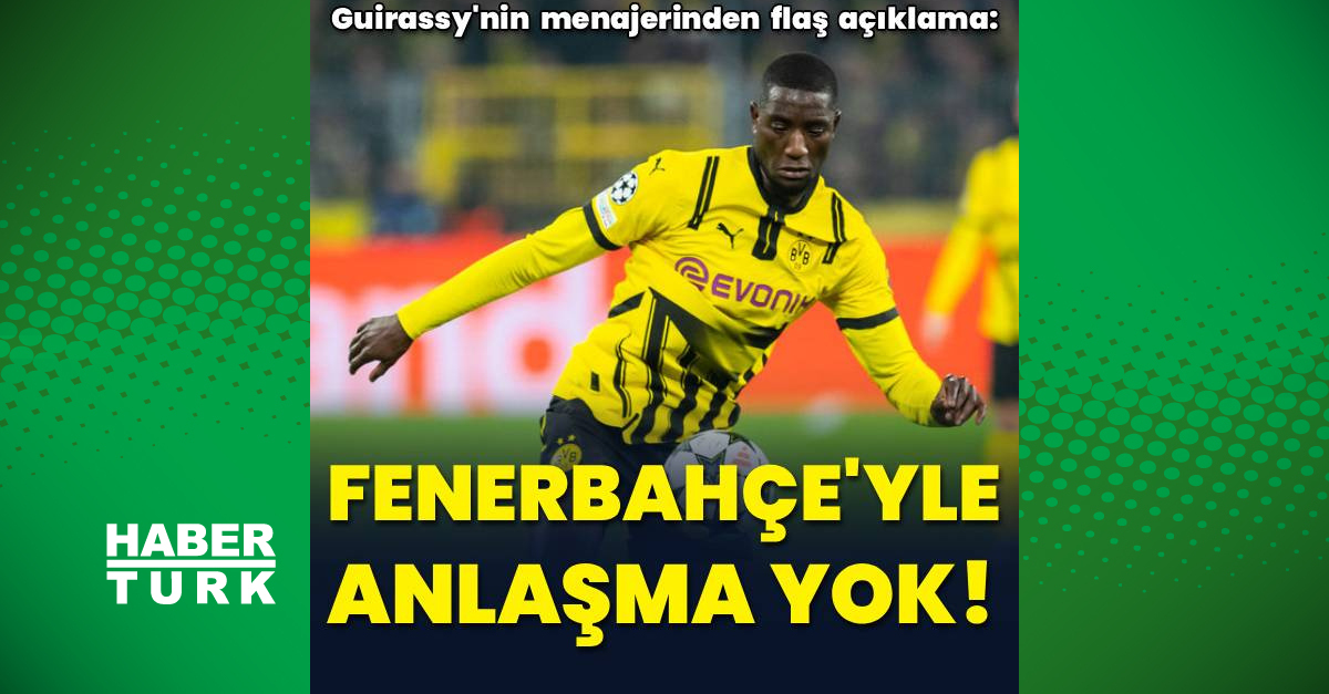 Guirassy'nin menajerinden flaş açıklama!