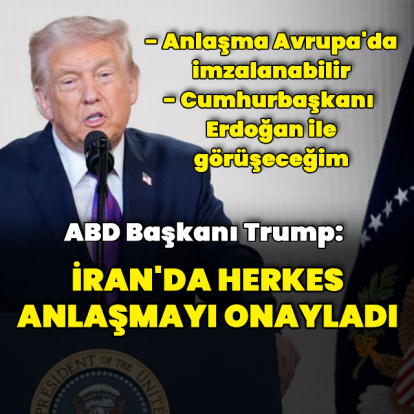 Trump: İran'a yönelik saldırıları iptal ettim