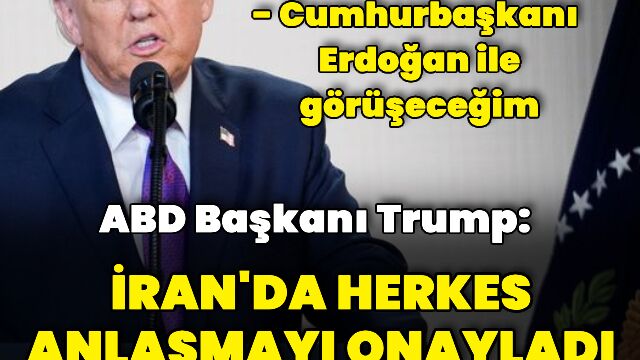 Trump: İran'a yönelik saldırıları iptal ettim