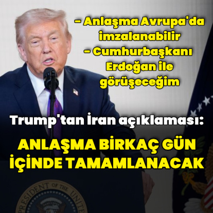 Trump: İran'a yönelik saldırıları iptal ettim