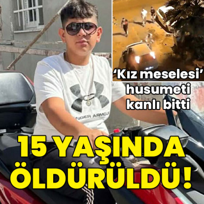 15 yaşında bir çocuk silahla öldürüldü!