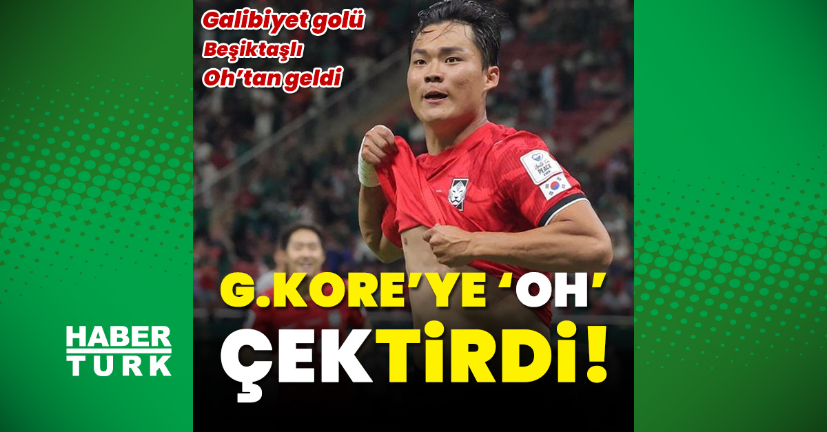 Güney Kore, Çekya'yı 2-1 Yendi; Beşiktaşlı Oh Galibiyeti Getirdi