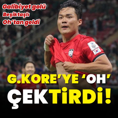 Güney Kore'ye 'Oh' çektirdi!