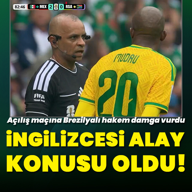 FIFA hakeminin İngilizcesi alay konusu oldu!