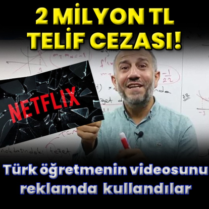Netflix'e 2 milyon TL telif cezası!
