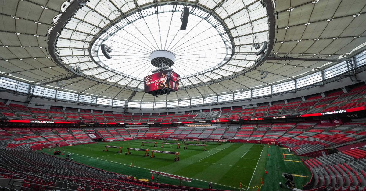 BC Place, A Milli Takım'ın Maçına Hazır!
