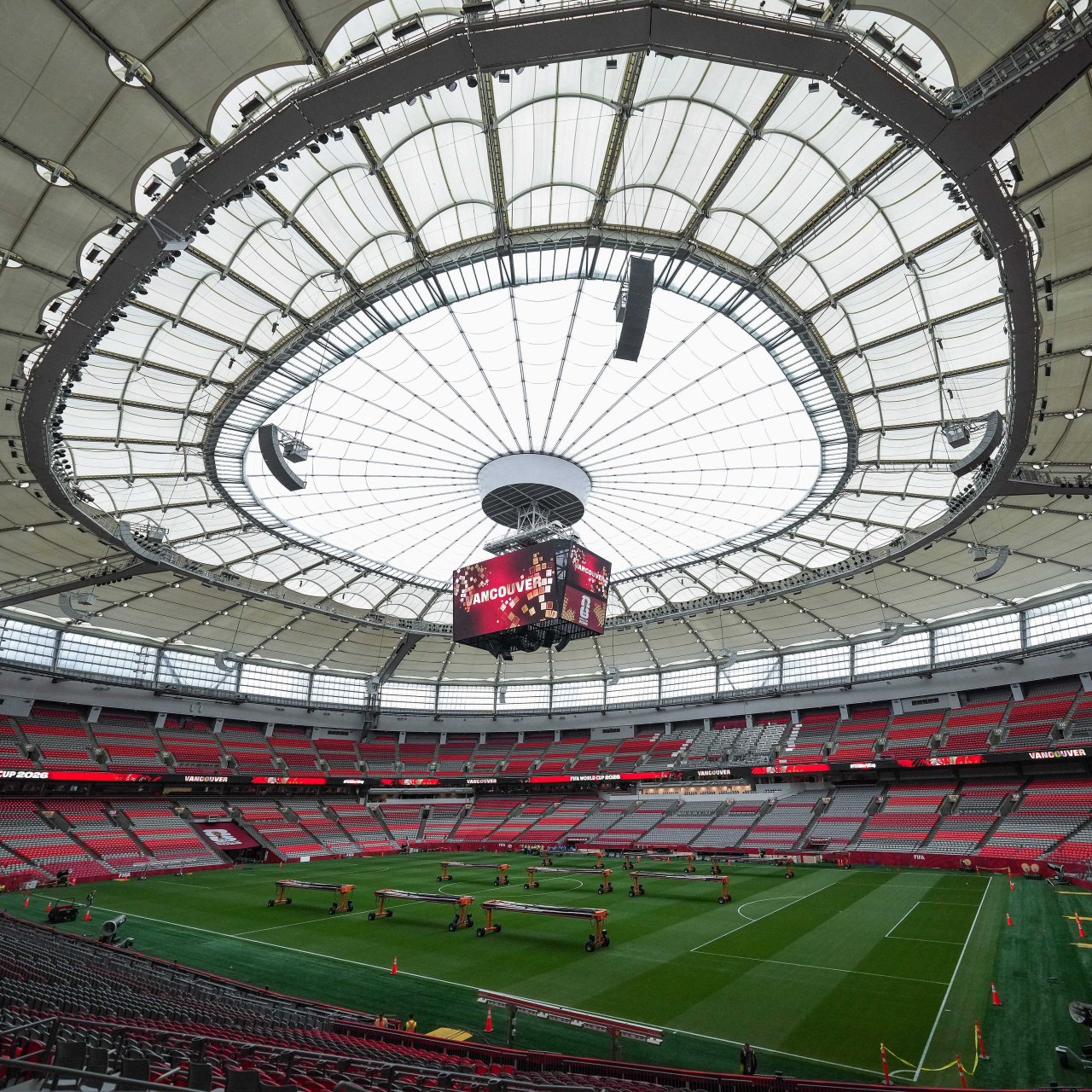 BC Place, A Milli Takım'ın maçına hazır!