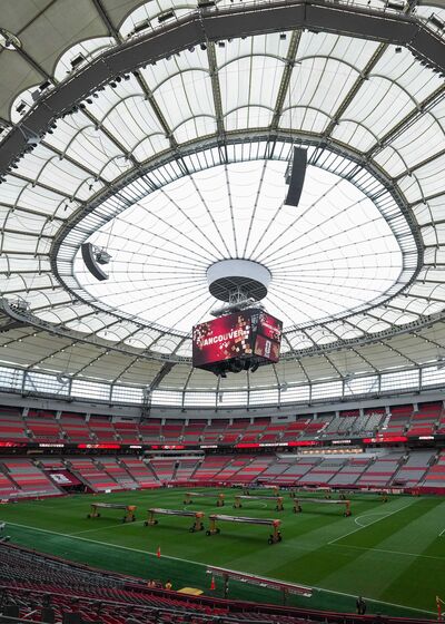 BC Place, A Milli Takım'ın maçına hazır!