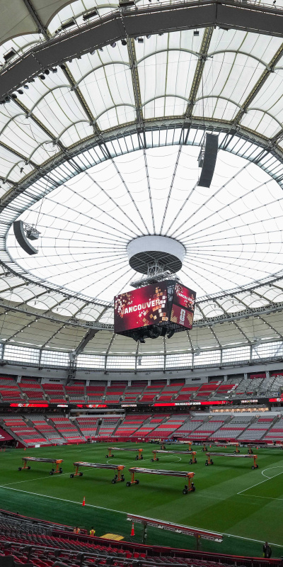 BC Place, A Milli Takım'ın maçına hazır!