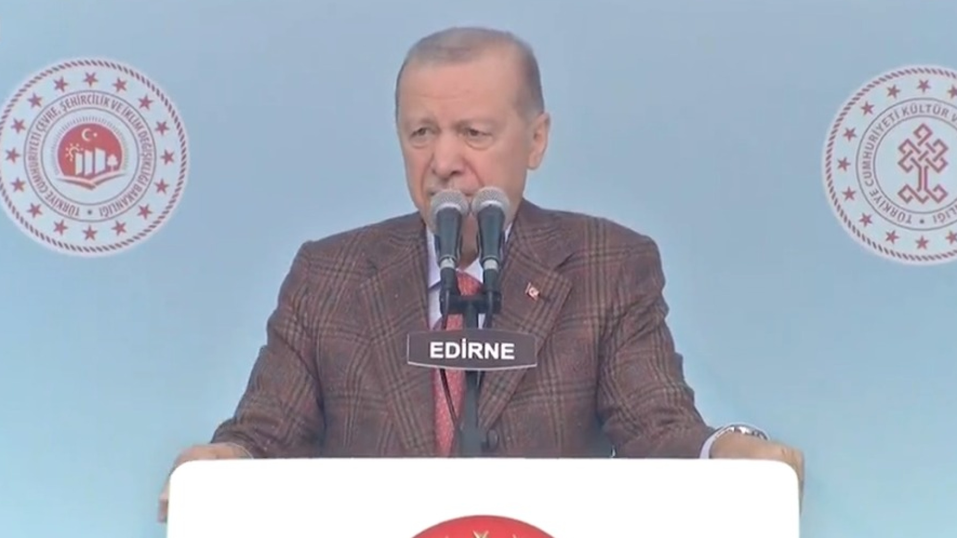Cumhurbaşkanı Erdoğan'dan Selimiye Camii Açılışında Önemli Açıklamalar