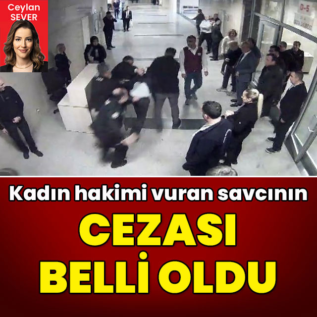 Kadın hakimi vuran savcıya 15 yıl hapis