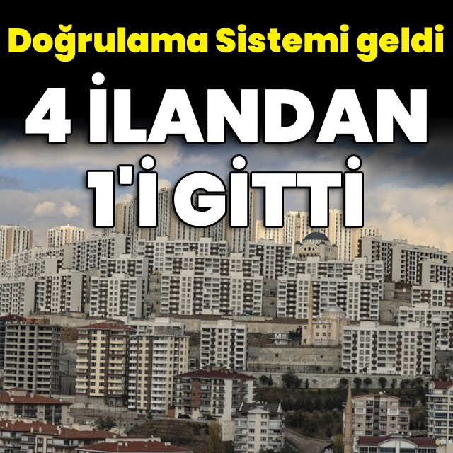 İlan sayısı yüzde 26 azaldı