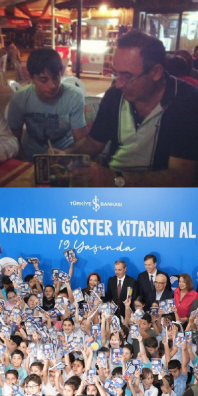 İlk kitabını kampanyadan aldı, 19 yıl sonra yazar!