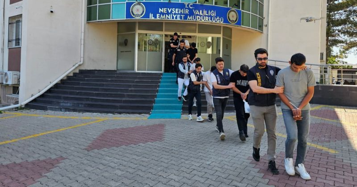 Nevşehir merkezli dolandırıcılık operasyonu: 17 tutuklama