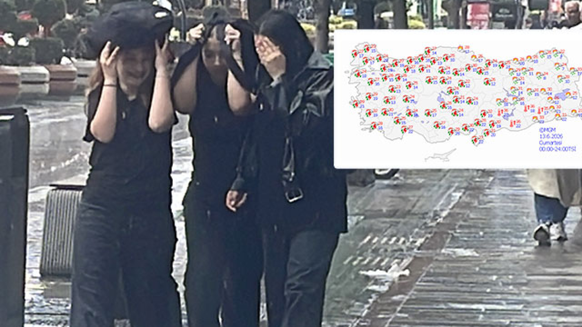 Meteoroloji Saat Verdi! Tüm Yurtta Sağanak Yağış Bekleniyor, 30 Kent İçin Sarı Alarm