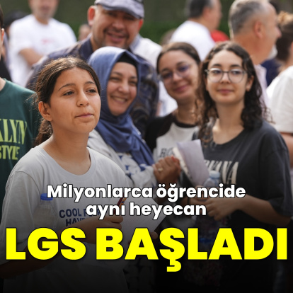 Milyonlarca öğrencide LGS heyecanı