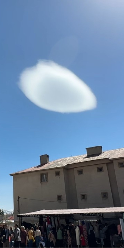 UFO'ya benzetilen doğa olayı