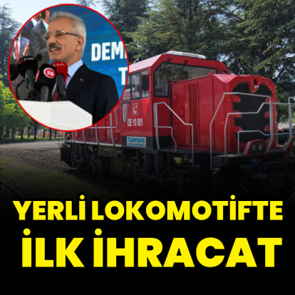 Yerli lokomotif dünya pazarına açıldı
