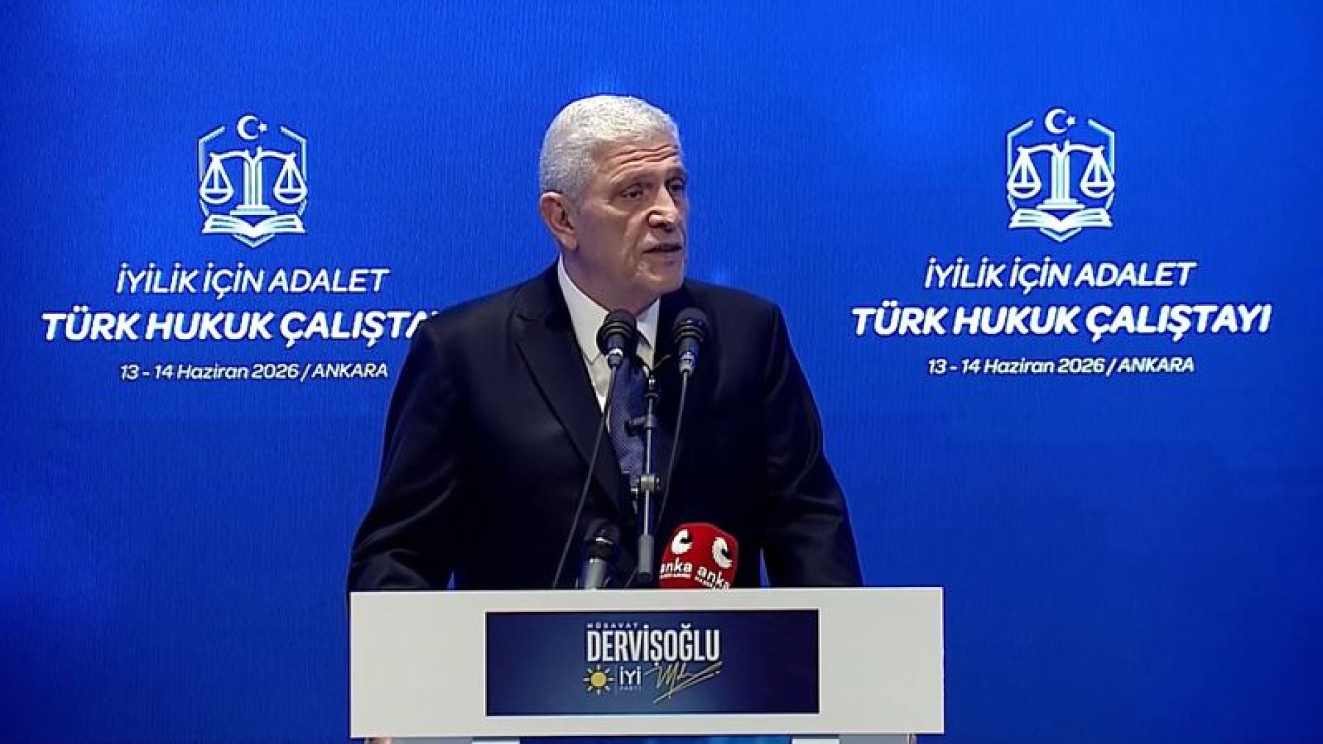 Dervişoğlu: Demokrasilerde sandık namustur, rekabetin sonucu mahkeme salonlarında değil sandıkta belirlenmeli