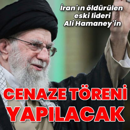 İran'da Ali Hamaney'in cenaze töreni yapılacak
