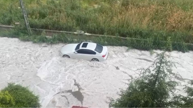 Ankara'da sağanak etkili oldu