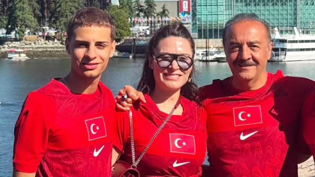 Eski eşler millî maç için ABD'ye gitti