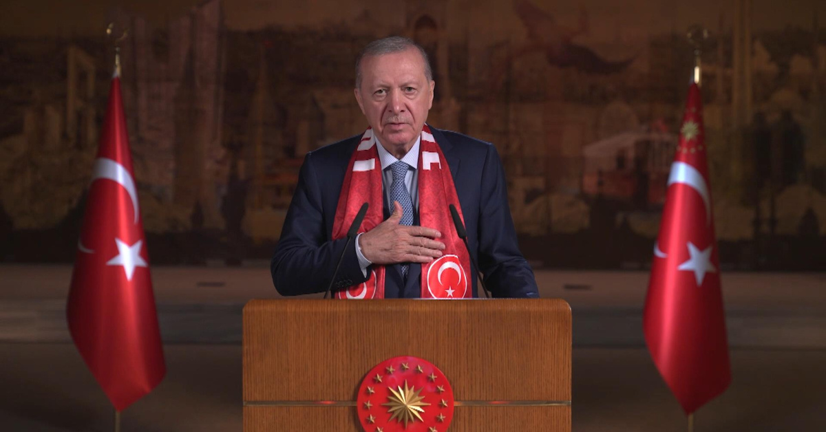 Cumhurbaşkanı Erdoğan A Milli Takım için video mesajı yayınladı