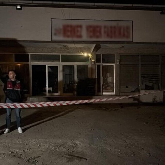 Yemek fabrikasına saldırı: aşçı öldü