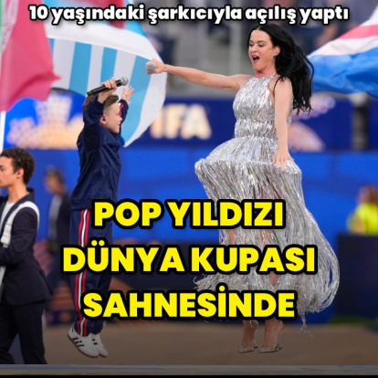 10 yaşındaki şarkıcıyla açılış yaptı