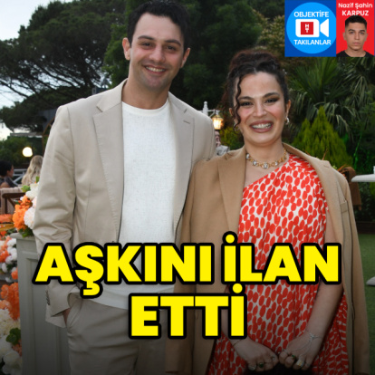 Aşkını ilan etti