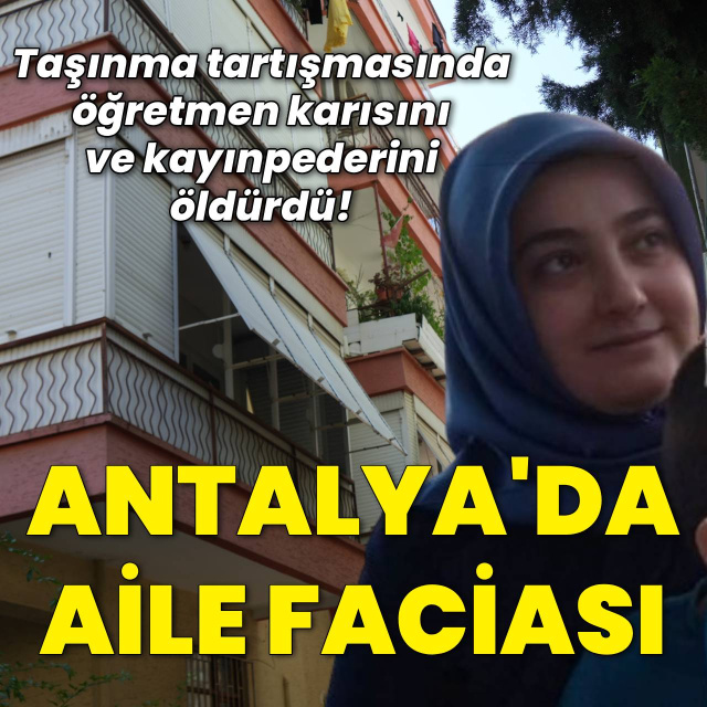 Antalya'da öğretmen faciası
