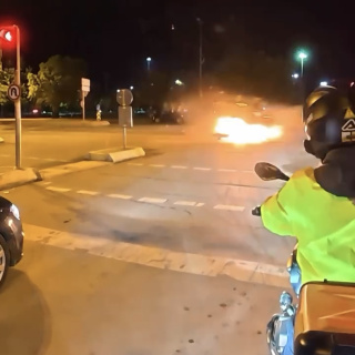 Hızla çarptı, patlama yaşandı! İstanbul'da korkunç kaza!