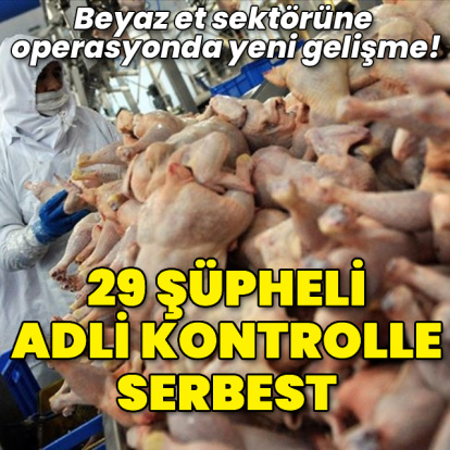 Beyaz Et soruşturmasında 29 kişiye adli kontrol