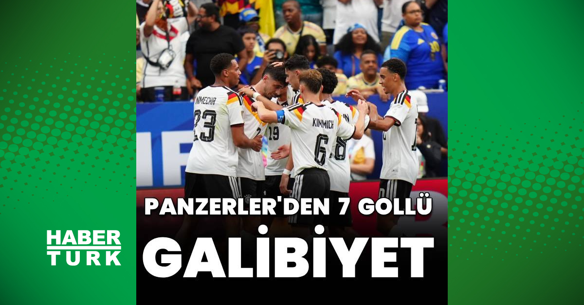 Panzerler'den 7 gollü galibiyet!