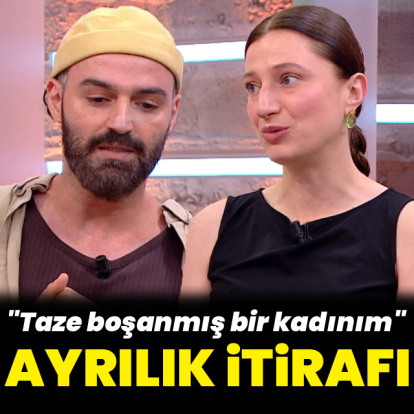 Ayrılık itirafı